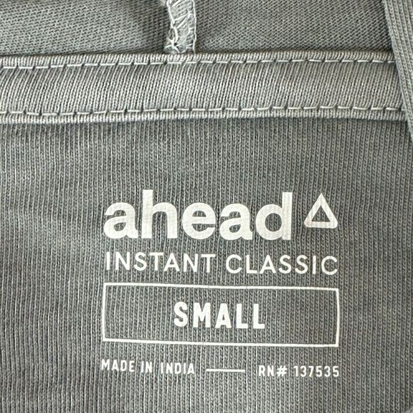 Ahead Pullover Mens Size Small Instant Classic Hoodie Golf Cotton Tee light New - Picture 7 of 12